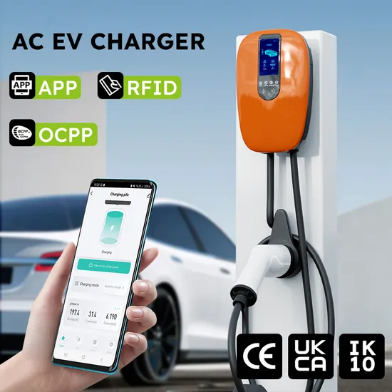 220V Evse Car Charger for All Evs with WiFi/APP/RFID Card Functions