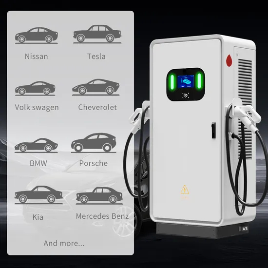 Ocpp 30kw 60kw Fast DC EV Charger with Dual CCS-2 GB/T CCS-1