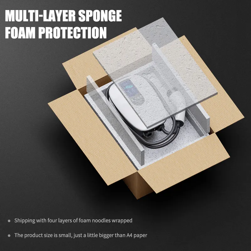 Home Use Smart EV Wallbox Type1 Type2 Level 2 Electric Vehicle Car Charger Charging Station
