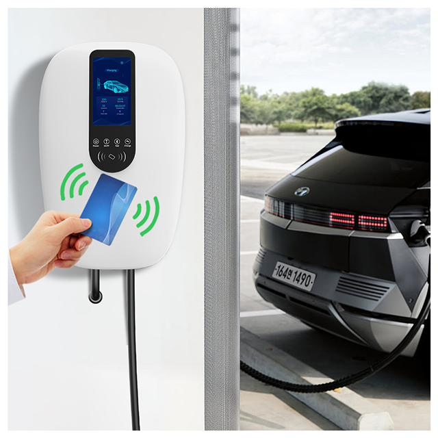 Greenscience New Type Home Ev Charger 7KW 11KW 22kw Fast Electric Vehicle Car Charger Station Ev Charger Wallbox