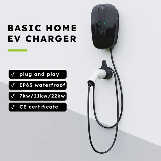 Factory Sale 32AMP 7kw IP66 Home Use Smart EV Wallbox Type1 Type2 Level 2 Electric Vehicle Car Charger Charging Station