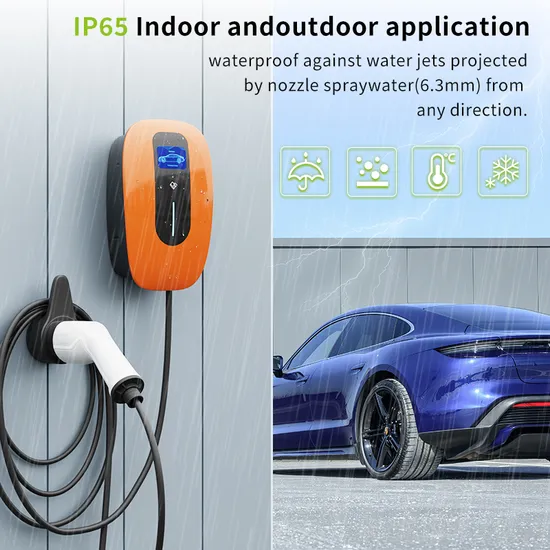 EV Charger 11kw Type2 Socket IEC62196-2 with 5m Cable 16A 3 Phase Evse Wallbox 380V for Electric Vehicle Car Charging Station