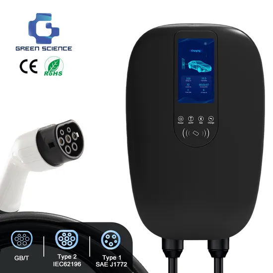 7-22kw AC EV Charger Type 2 or Type 1 Plug Wallbox Fast Electric Vehicle EV Charging Stations