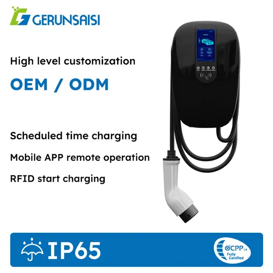 Commercial EV Charger for All Users with APP/RFID Card and Ocpp Optional