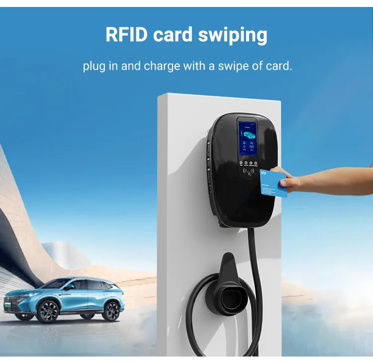 11kw 16A EV AC Charger with Ocpp APP Control Wallbox Smart Home Appliances