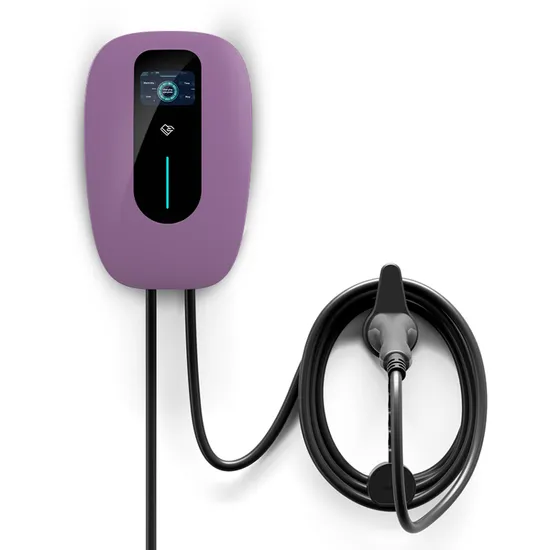 EV Home Wallbox Charger 3phase Electric Car Charging Station with LCD Interface
