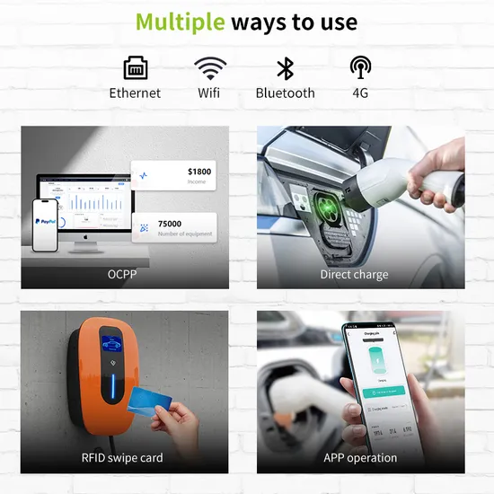 Dynamic Load Balance APP Smart EV Charger for Home Charging Station