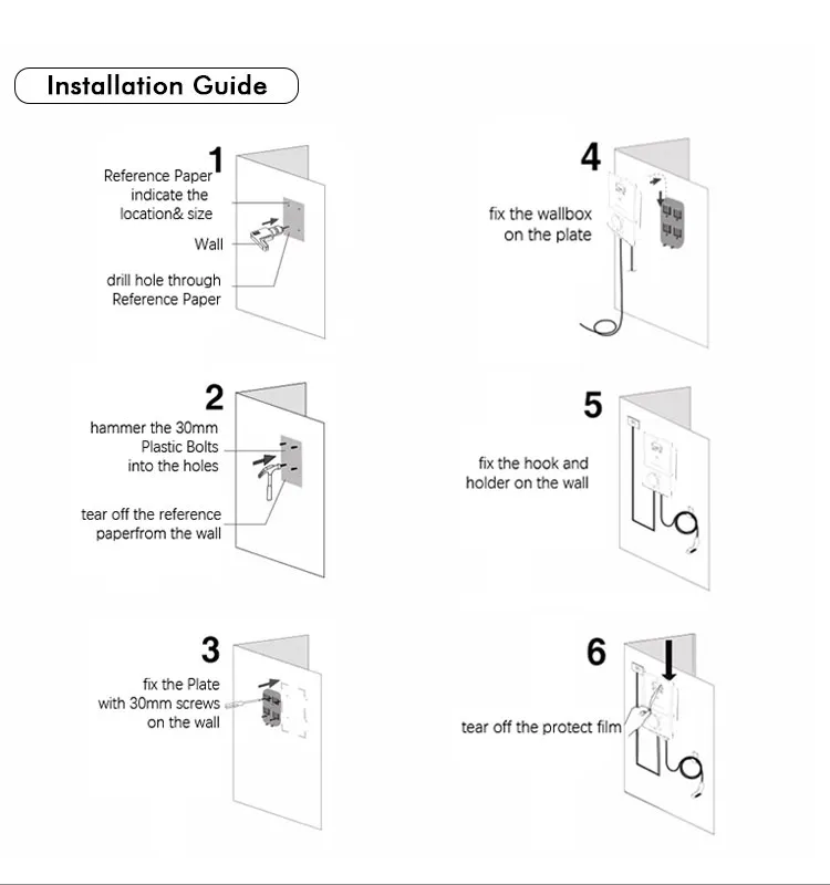 APP Control Ocpp WiFi Blue Tooth 4G 32A Home Charging AC EV at Charger Station Charge Point with CE RoHS
