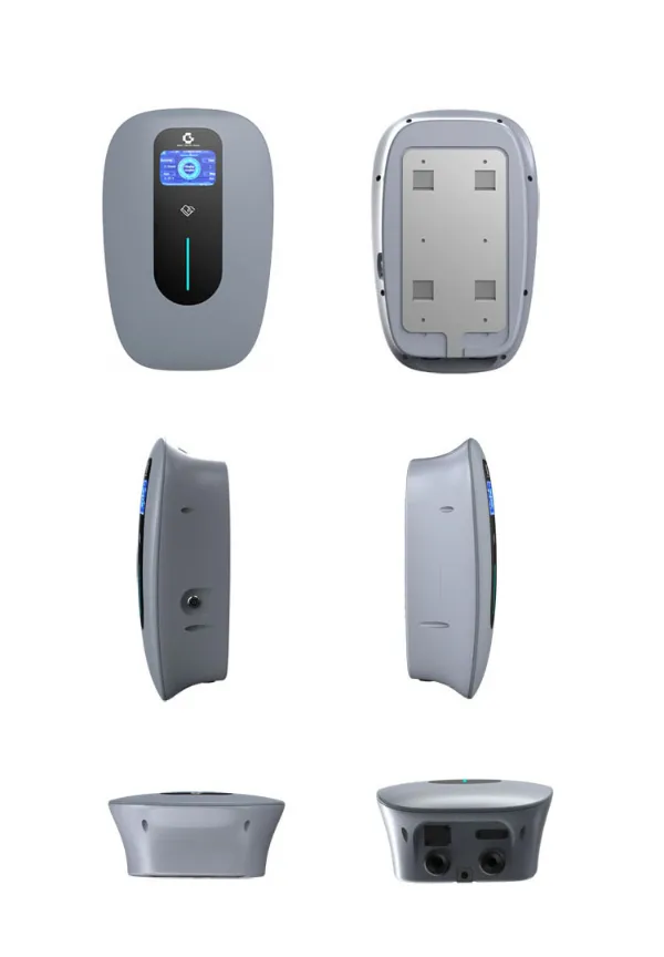 FCC Certificate APP Control Level 2 110V 220V 9 Kw 11kw Charging Wallbox 40A 48A with NEMA 1450 Type1 SAE J1772 Plug Electric Vehicle EV Charger with 5m Cable