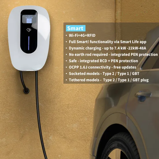 RFID/Wi-Fi/4G/Enthernet CE Approved Level EV Charger Home Type 2 Wallbox with Good Service