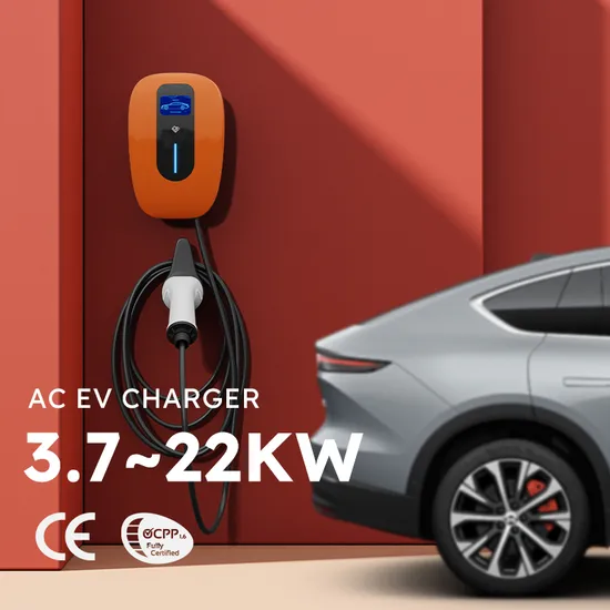 7 Kw Electric Vehicle AC Charging Wall Box for EV Car