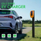 Level 2 Wall-Mounted Electric Car EV Charging Station 22kw EV Chargers with Dynamic Load Balancing